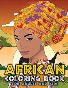 African Coloring Book For Adult and Kids