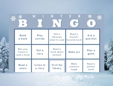 Winter Bingo Read a Book Challenge